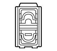 Eaton Eaton Capot pour DILM40-65 DILM65-XIP2X Quantité:1