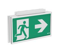 Eaton FlexiTech Double Lumière De Sortie De Secours LED IP65 30m - FT3EC4IUCGL18IP