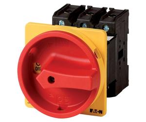 EATON Interrupteur MARCHE/ARRÊT 63A P3-63/V/SVB Interrupteur-sectionneur pour montage intermédiaire IP65 P3-63/V/SVB (048218)