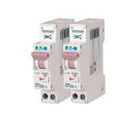 Eaton - Lot De 2 Disjoncteurs Auto 32a Plg , Ph+n, Borne à Ressort, 4,5ka (en 60898) Courbe C