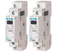 EATON - Lot de 2 télérupteurs 16A, 230AC, 1 F, 50Hz, 1 module