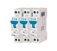 Eaton - Lot De 3 Disjoncteurs 20a Plg, Ph+n 4,5ka (en 60898) Courbe C