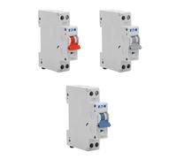 EATON - Lot De 6 Disjoncteurs Modulaires Ph+N - 2×10A, 2×16A, 2×20A