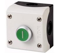 Eaton M22-D-G-X1/KC11/I 216522 Tête de bouton-poussoir plat (l x H) 72 mm x 80 mm I multicolore 1 pc(s)