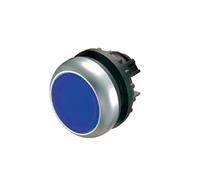 Eaton M22-DL-B Lot de 10 boutons-poussoirs lumineux Râpe, retour, bleu, 3 x 3 x 3 cm