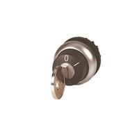 Eaton Interrupteur à clé M22-WRS-A1 noir collerette plastique 2 positions