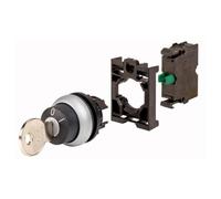 Eaton Commutateur 110917 M22-WRS-K10-BVP, ollerette plastique, clé noir, 1 pc(s)