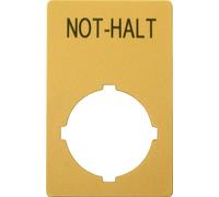 Eaton M22-XZK1-D99 121089 (l x H) 33 mm x 50 mm NOT-HALT jaune