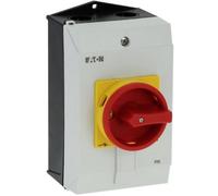 Eaton P1-40/I2H/SVB Interrupteur ON-OFF avec arrêt durgence, verrouillable 40 A 690 V 1 x 90 ° gris, noir, rouge, jaune 1 pc(s)