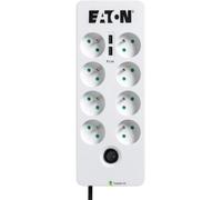 Eaton Multiprise parasurtenseur Protection Box 8 – 8 prises, 2 USB, Tel/TV FR