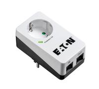 Eaton Protection Box 1 Tel@ DIN - Protection contre les surtensions - CA 220-250 V - 4000 watt - connecteurs de sortie : 1 - blanc