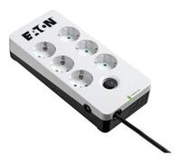 Eaton Multiprise Parafoudre PB6D 6 DIN - norme 61643-1, 6 sorties, 10 A, blanc