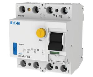 EATON PXF-40/4/03-B Interrupteur différentiel, 40A, 4p, 300mA, type B (300300)