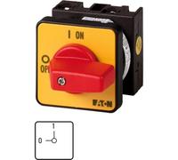 Eaton T0-1-102/E-RT Interrupteur électrique Interrupteur à bascule 2P Noir