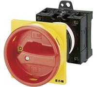 Eaton T0-2-1/V/SVB Commutateur à cames refermable 20 A 1 x 90 ° rouge, jaune 1 pc(s)