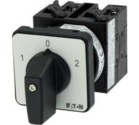 Eaton T0-3-8401/E Interrupteur électrique Interrupteur à bascule 3P Noir - Métallique (091047)