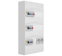 EATON - Tableau 3 rangées pré-équipé 2 inter. diff. 40A + 1 inter. diff. 63A + 10 disjoncteurs