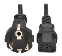 Eaton Tripp Lite Series - Câble d'alimentation - power CEE 7/7 (M) pour power IEC 60320 C13 - CA 100-250 V - 10 A - 3 m - noir - Europe