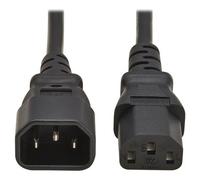 Eaton Tripp Lite Series PDU Power Cord, C13 to C14 - 10A, 250V, H05VV-F, 2 m (6.6 ft.), Black - Câble d'alimentation - power IEC 60320 C13 pour IEC 60320 C14 - CA 250 V - 10 A - 2 m - noir -...