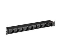 Eaton FlexPDU EFLX8F : Unité de Distribution d'Énergie 9 Prises Type E, 1U, 230V, 13A, Coupleur C20, Montage Rack/Vertical, Conforme RoHS/CE
