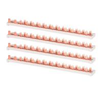 EATON Z-SV-16/1P+N-F/13 - BARRETTE DE PONTAGE HORIZONTALE - GRIS - 16 MM² - 63 A - 13 Modules - DISJONCTEURS PH/N - 4 Barrettes