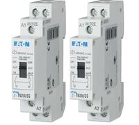 EATON Z-TN230/SS - RELAIS AVEC PRESELECTION - Blanc - 1 MODULE - 20 A - 230V AC - 50 HZ - 2 CONTACTS A FERMETURE (Lot de 2)