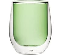 Eau à double paroi Utopia - Verte 27 cl (pack de 6)
