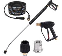 Eau Chaude Pistolet 15m Tuyau 250bar DN6 Lance Buse pour à Nettoyeur Haute Pression Karcher HD HDS