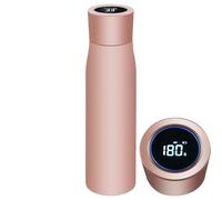 Eau Intelligente - Affichage de la Température LED Thermique avec Réveil Intelligent | Antidérapant, Large Buse Et Eau Isolée Sous Vide ,Extérieur
