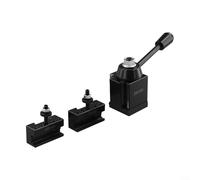 Eawfgtuw Ensemble de porte-outils à changement rapide pour tour de 15,2 à 22,9 cm, en acier pour accessoires de perçage CNC, compatible avec Aloris Dorian Phase II Yuasa (250-000)