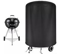 Eawfgtuw Housse pour barbecue bouilloire, housse de barbecue au charbon de bois pour barbecue Weber, housse de barbecue bouilloire, 57 cm, imperméable, résistante aux UV, tissu Oxford