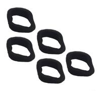 Eawfgtuw Lot de 5 éponges de filtre à air pour débroussailleuses, taille interne 50 mm x 43 mm, pièces de rechange en mousse, pour différents modèles de débroussailleuse