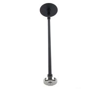 Eawfgtuw Outil de mesure réglable pour bois de chauffage avec manche télescopique de 40,6 à 66 cm, construction en acier et base magnétique pour lame de tronçonneuse, jauge de coupe facile du bois