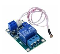 Eawfgtuw Pour module de photorésistance XH-M131 avec 5 V/12 V/24 V CC pour relais pour interrupteur de contrôle automatique de la lumière, carte de capteur photosensible avec sensibilité réglable pour