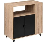 Eazy Living Chariot de cuisine 76 cm Isère Bois