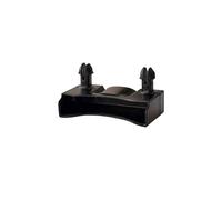 EBAC Literie Lot de 1 Embout Noir pour Lattes 48 x 8 mm
