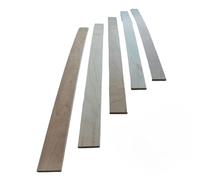 EBAC Literie Lot de 5 Lattes pour sommier et lit | 680x53x8 mm | Bois hêtre Durable - 7 Plis | Remplacement - Rechange - Renfort pour sommier/bz/clic clac/canapé