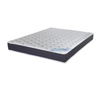 EBAC Literie Matelas 140x190 Rhodes - Ressorts ensachés - Hauteur 24 cm - Soutien Ferme