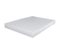 EBAC Literie Matelas 160x200 Montana - Mousse - Hauteur 18 cm - 3 Zones - Soutien Medium