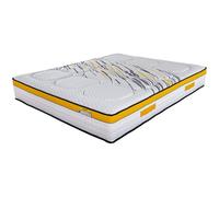 EBAC Literie Matelas 160x200 Rugby - Ressorts ensachés - Hauteur 27 cm - Soutien très Ferme