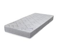 EBAC Literie Matelas 80x190 Maryland roulé - Mousse - Hauteur 20 cm - 3 Zones - Soutien Ferme