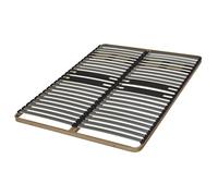 EBAC Literie Sommier à Lattes 140x190 C322-44 Lattes Bois - Fabrication française