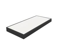Ebac - Sommier tapissier SP18 anthracite 1 place - Gris