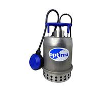 EBARA série OPTIMA MA Pompe électrique monophasée submersible pour eaux claires en AISI 304 avec flotteur