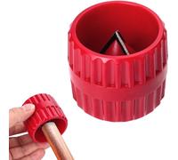 Ébavureur universel 2 en 1 pour tuyaux en cuivre, plastique et aluminium - Ébavurage de tuyau intérieur et extérieur, outil d'ébavurage pour tuyaux de 5 à 38 mm