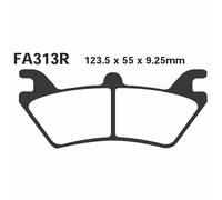 EBC Paire De Plaquettes De Frein R POLARIS SPORTSMAN Arrière. 6X6 FA313R