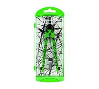 FABER-CASTELL Compas à réglage rapide, vert fluo / noir