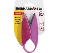 Eberhard Faber 579928 - Ciseaux pour enfants gauchers et droitiers - Idéal pour couper et bricoler avec les enfants - Rose