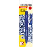 Eberhard Faber 582181 Stylo à encre gel effaçable avec toucher doux Bleu
