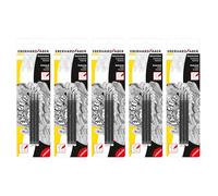 EBERHARD FABER 599028 - Recharges pour stylo gel effaçable, 15 recharges noires pour stylos Erase it!